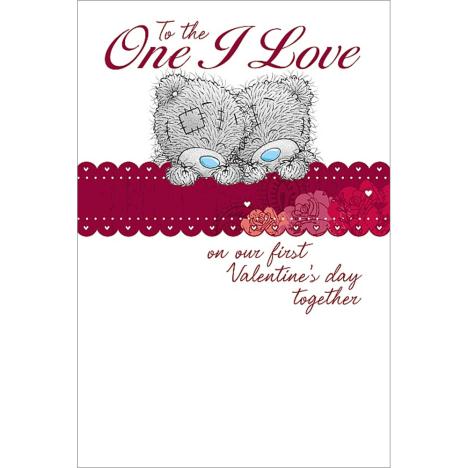 One I Love 1st Valentine's Day Me to You Bear  Card £3.59